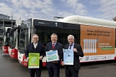 1.	Tipps, Motivation und praktische Hilfe, die sich bezahlt macht: Landrat Jens Womelsdorf (v. l.), Oberbürgermeister Dr. Thomas Spies und Stadtwerke-Geschäftsführer Holger Armbrüster stellen die Energiesparkampagne „Kleiner Dreh, große Wirkung“ vor.&nbsp;&copy;&nbsp;Georg Kronenberg