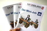 Minijob-Broschüre, Infoheft zum MInijob © Universitätsstadt Marburg, Heike Döhn