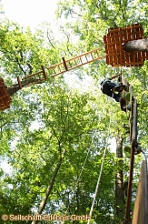 Kletterer im Kletterwald Marburg&nbsp;&copy;&nbsp;Seilschafft Erlebnis GmbH