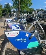 Das Bild zeigt Nextbike Fahrräder.&nbsp;&copy;&nbsp;Patricia Grähling, Stadt Marburg