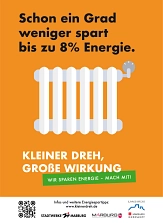 Schon ein Grad weniger spart bis zu 8 Prozent Energie.&nbsp;&copy;&nbsp;SWMR