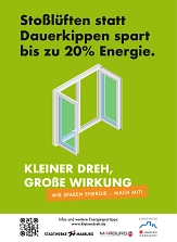 Stoßlüften statt Dauerkippen spart bis zu 20 Prozent Energie.&nbsp;&copy;&nbsp;SWMR
