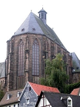 Blick vom Pilgrimstein auf die Universitätskirche © Rainer Kieselbach