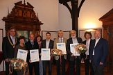 Foto der Preisträger des Jürgen-Markus-Preises © Universitätsstadt Marburg